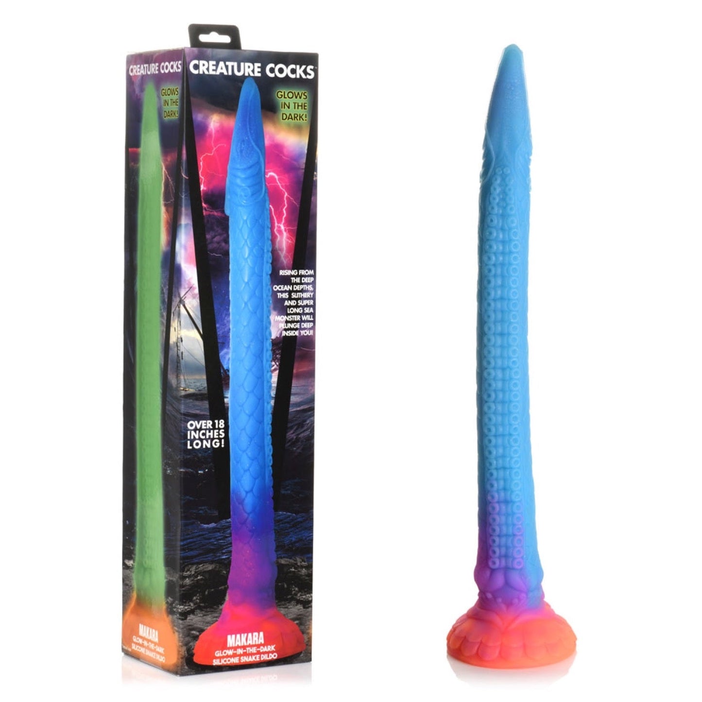 Larva Silicone 18.3" Dildo