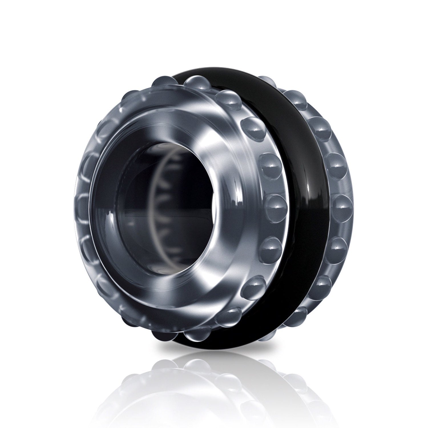 Sir Richards Pro Performance C-Ring - Clear/Black Cock Ring by Pipedream Sir Richards Pro Performance C-Ring - Clear/Black Cock Ring by Pipedream