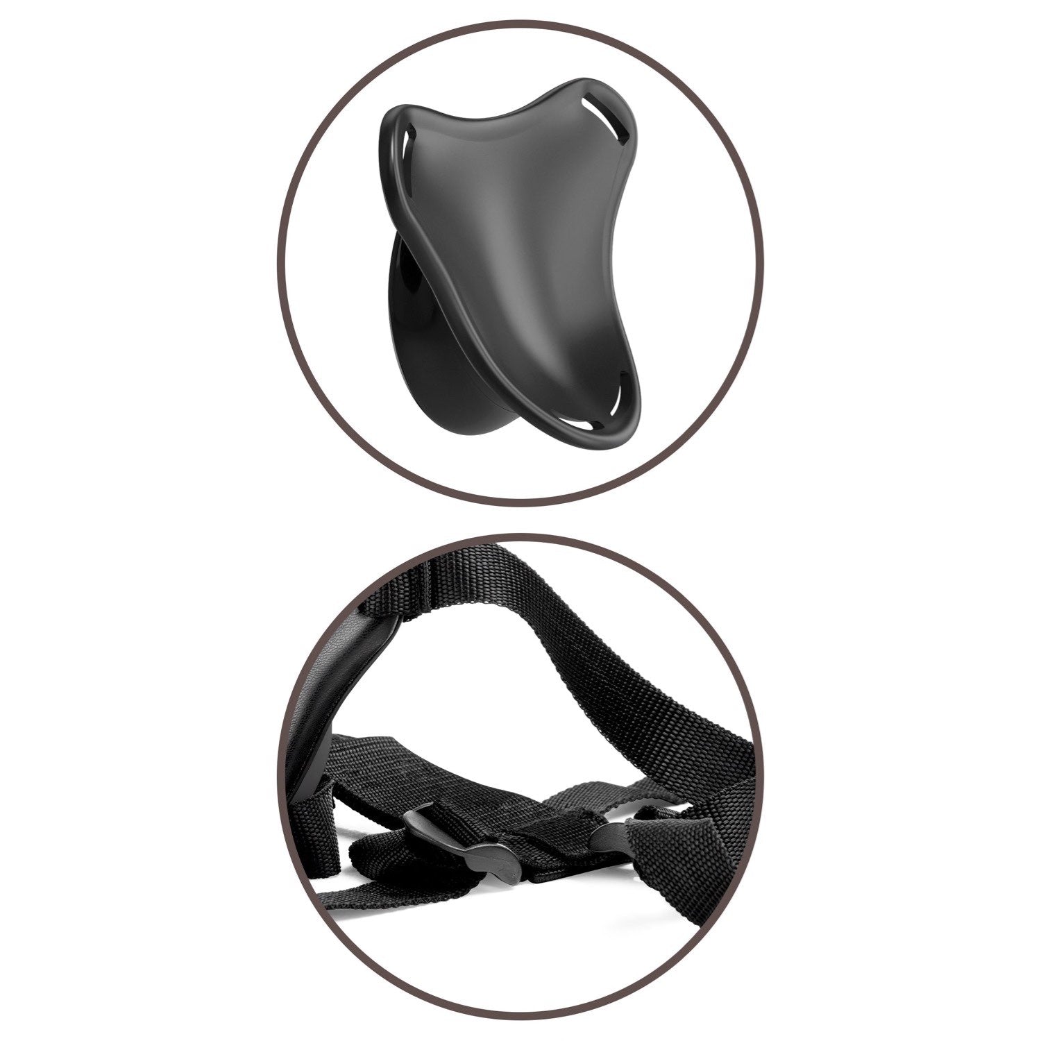 King Cock Elite Beginner's Body Dock Strap-On Harness - Black Adjustable Strap-On Harness (No probe included) by Pipedream King Cock Elite Beginner's Body Dock Strap-On Harness - Black Adjustable Strap-On Harness (No probe included) by Pipedream