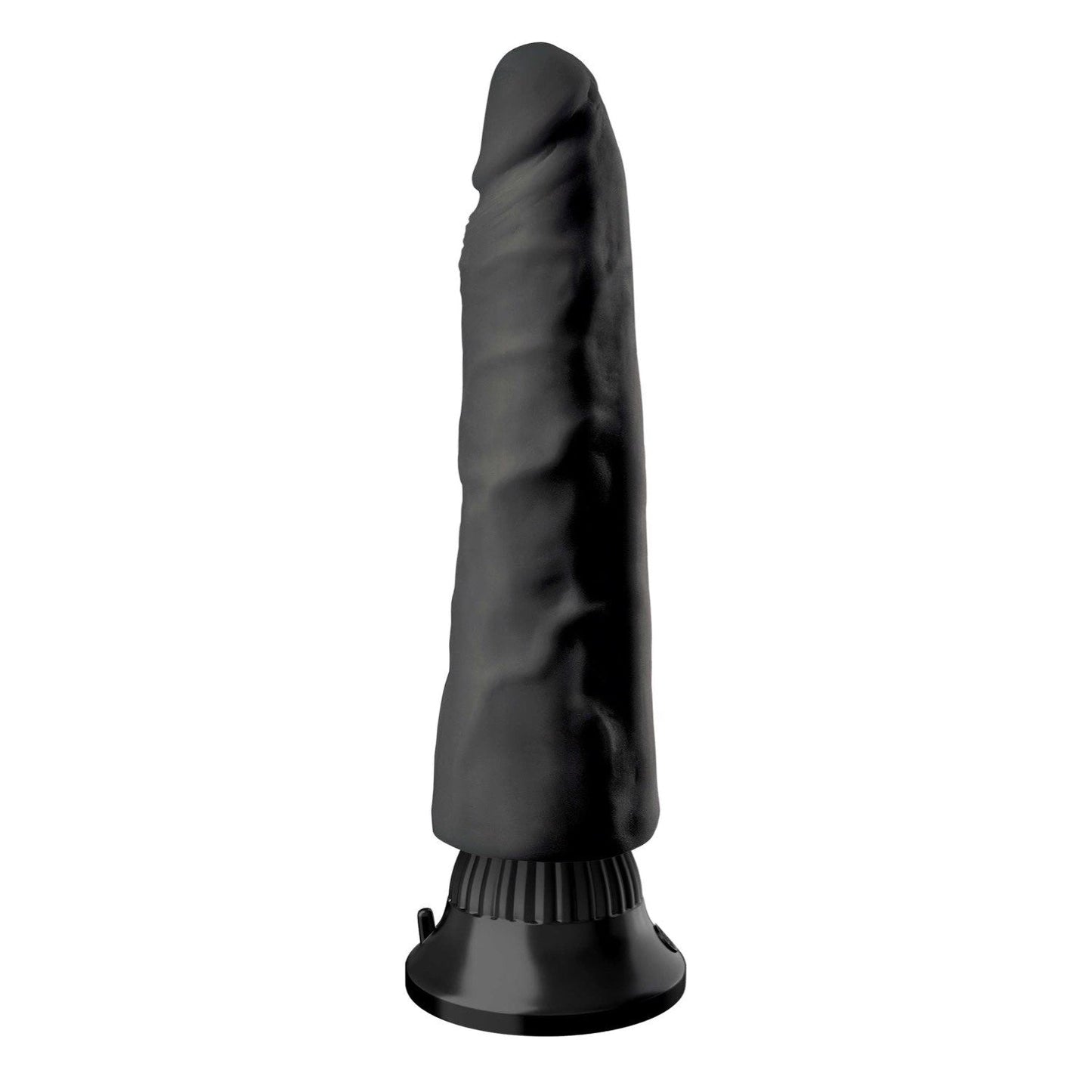Real Feel Deluxe - Black 18 cm (7") Vibrating Dong