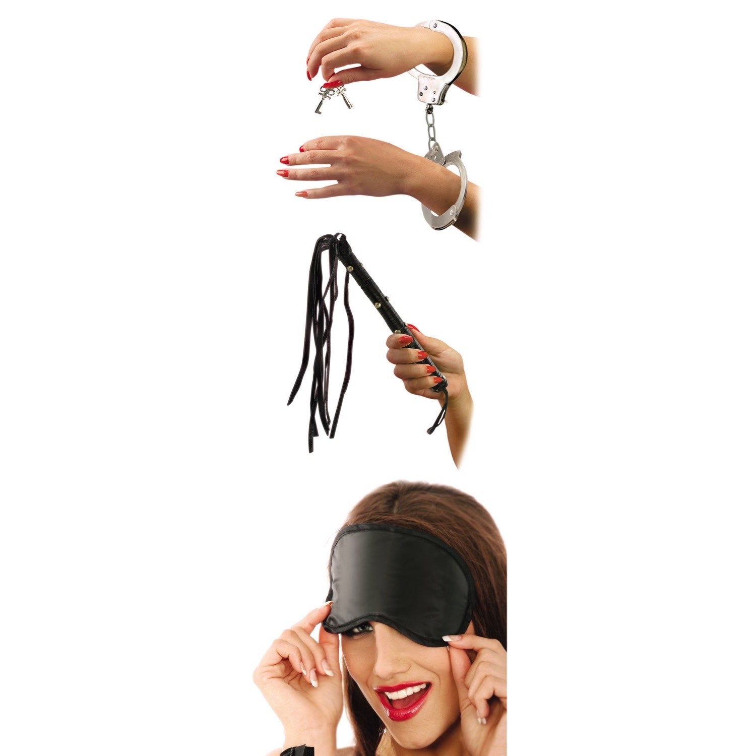 Fetish Fantasy Series Lover's Fantasy Kit - Bondage Kit - 3 Piece Set by Pipedream Fetish Fantasy Series Lover's Fantasy Kit - Bondage Kit - 3 Piece Set by Pipedream