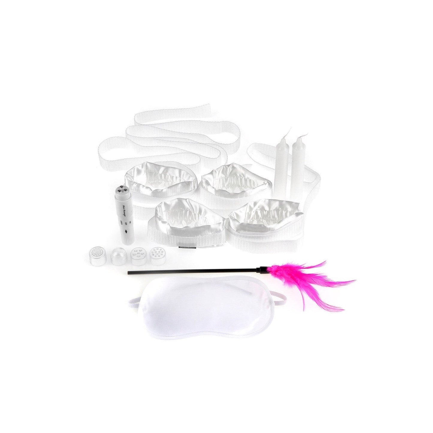 Honeymoon Bondage Kit - Couples Kit - 13 Piece Set