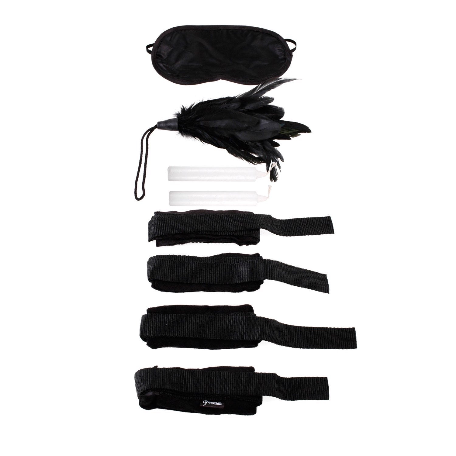Fetish Fantasy Series Beginner's Bondage Set - Black Bondage Kit - 7 Piece Set by Pipedream Fetish Fantasy Series Beginner's Bondage Set - Black Bondage Kit - 7 Piece Set by Pipedream