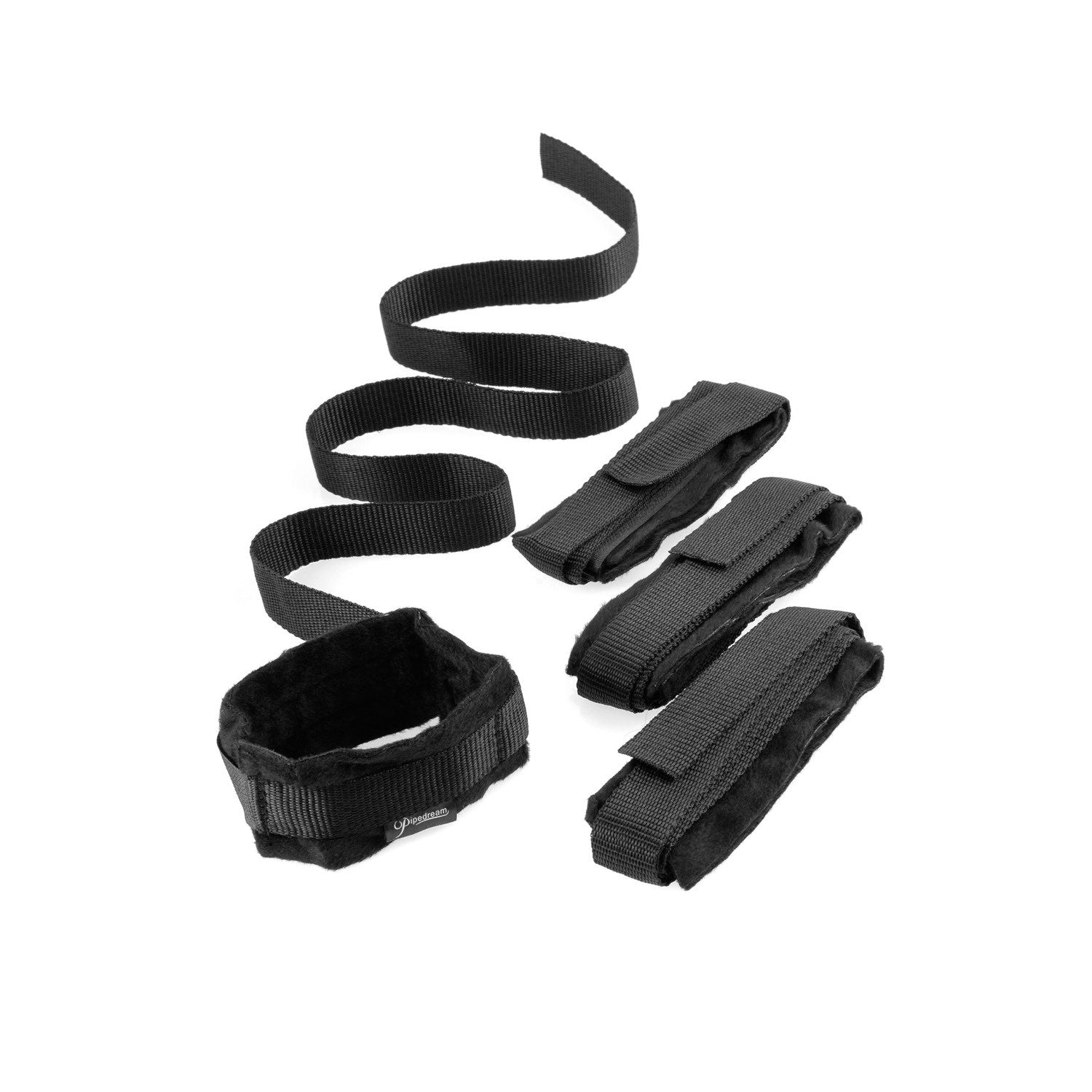Fetish Fantasy Series Beginner's Bondage Set - Black Bondage Kit - 7 Piece Set by Pipedream Fetish Fantasy Series Beginner's Bondage Set - Black Bondage Kit - 7 Piece Set by Pipedream