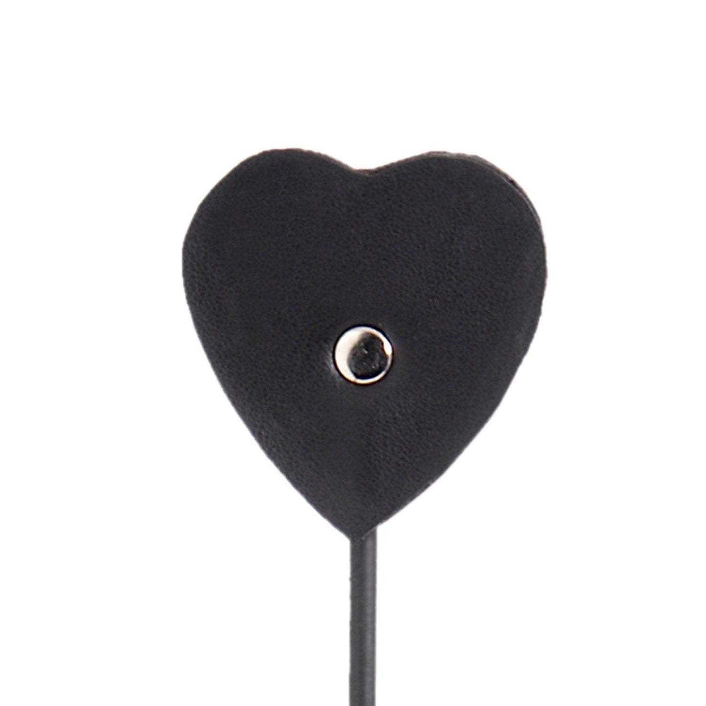 Little Heart Flapper - Black Crop