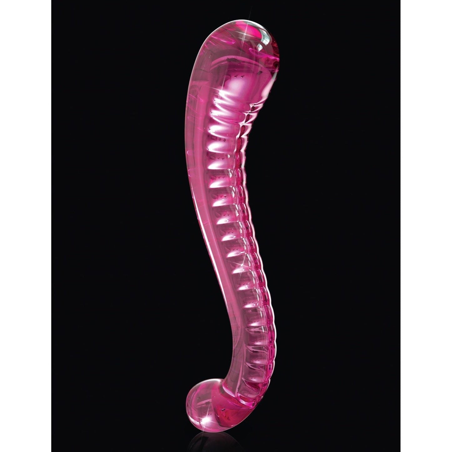 No. 69 - Pink 16.5 cm (6.5") Glass Dildo