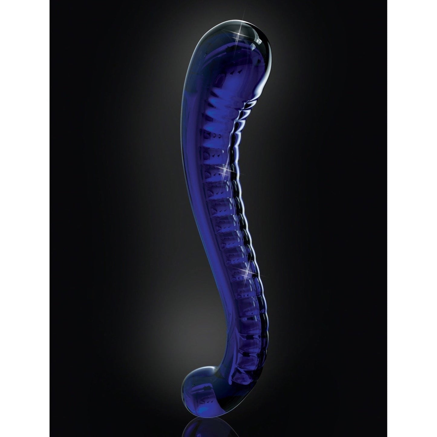No. 70 - Blue 16.5 cm (6.5") Glass Dildo