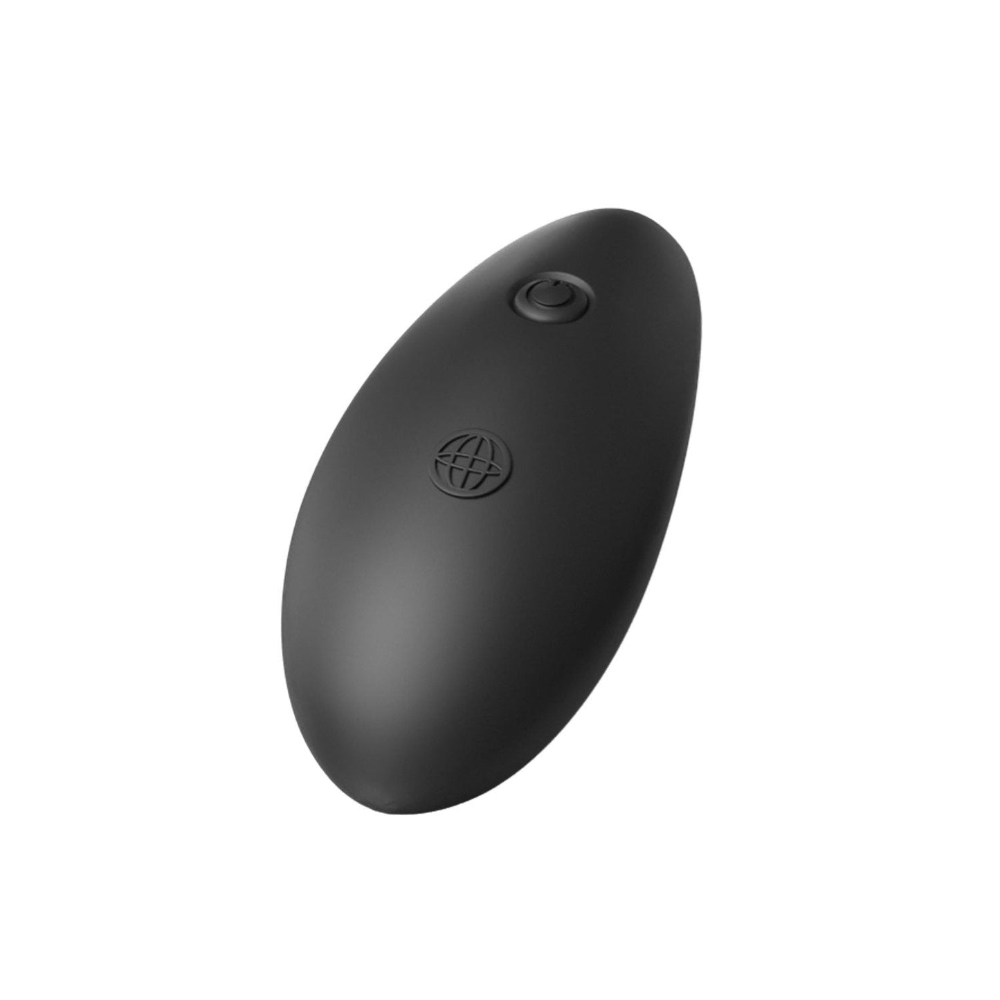 No. 84 - Black Glass USB Rechargeable Vibrating Butt Plug with Remote
