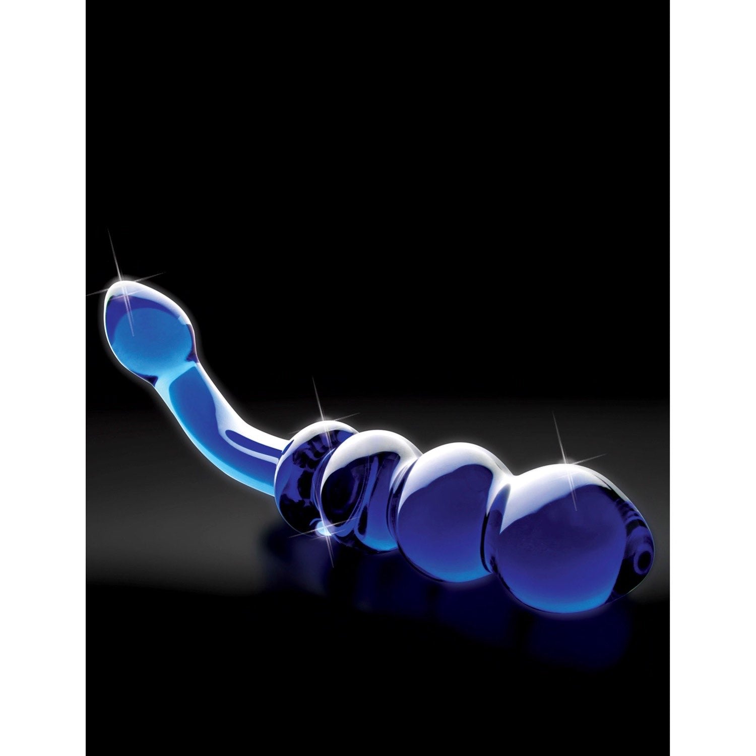 Icicles No. 31 - Blue 9.5" Glass Dong by Pipedream Icicles No. 31 - Blue 9.5" Glass Dong by Pipedream