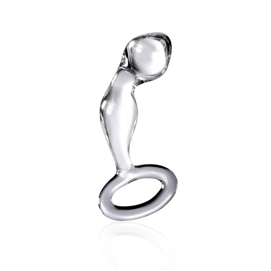 Pipedream Icicles No. 46 - Clear 8 cm (3.25") Glass Prostate Plug Pipedream Icicles No. 46 - Clear 8 cm (3.25") Glass Prostate Plug