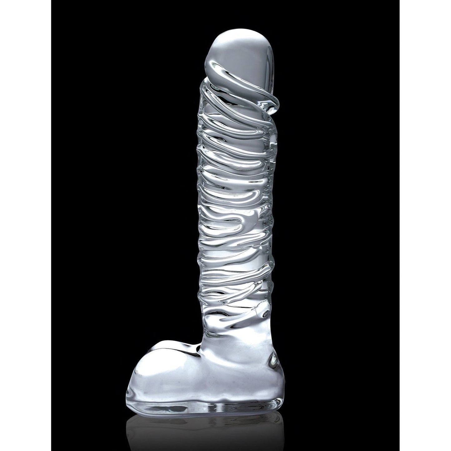 No. 63 - Clear Glass 21.5 cm (8.5") Dong