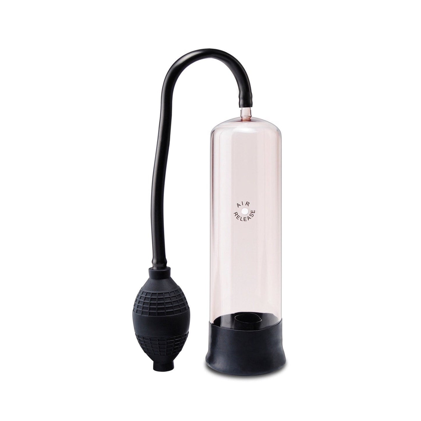 Rookie Of The Year Pump - Clear/Black Penis Pump
