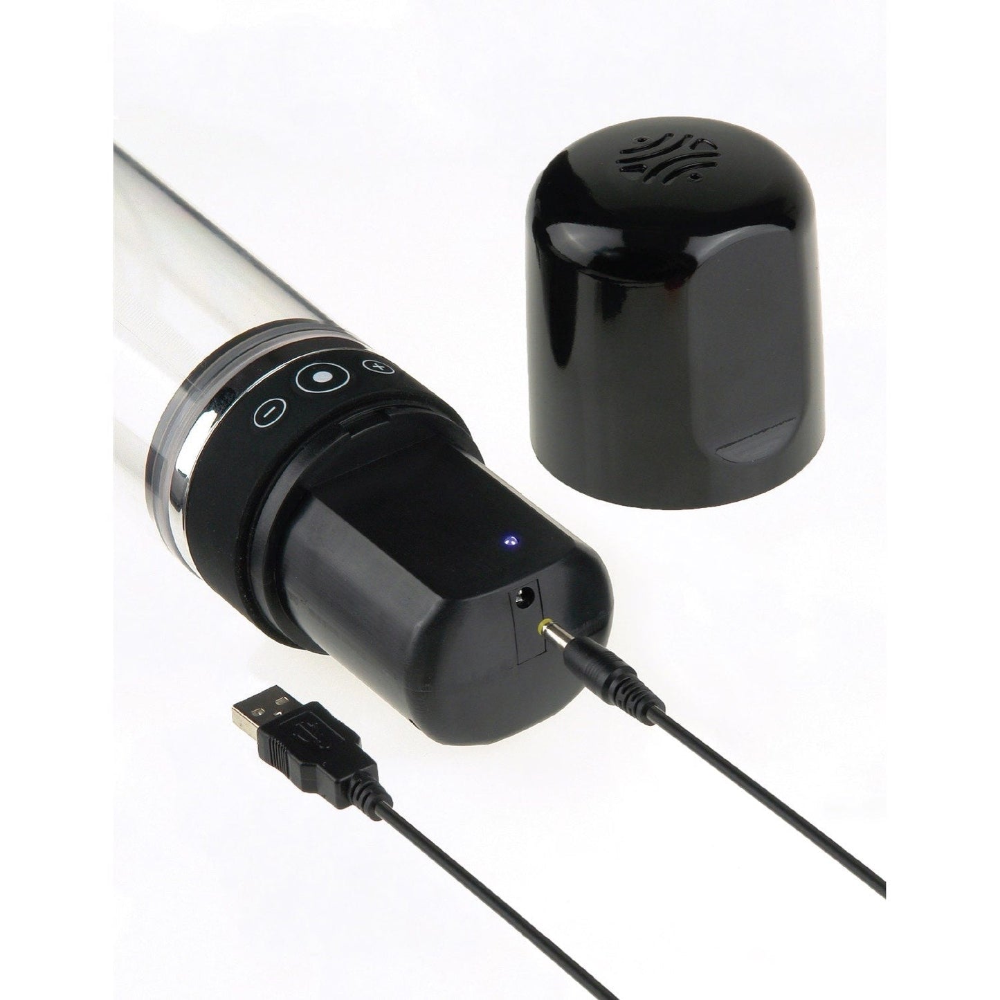 Rechargable Auto-Vac Penis Pump - Clear Rechargable Penis Pump