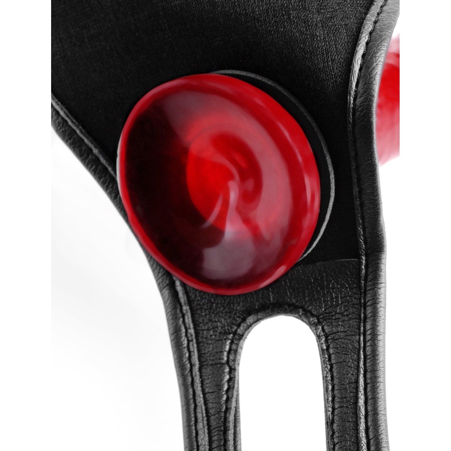 Crotchless Harness - Black Strap-On Harness (No Probe Included)