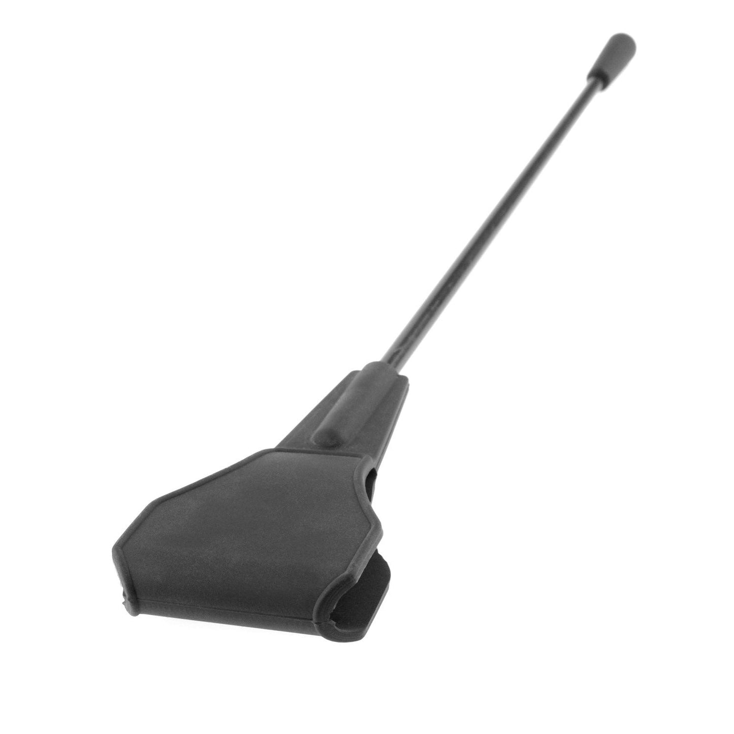 Silicone Crop - Black Whip