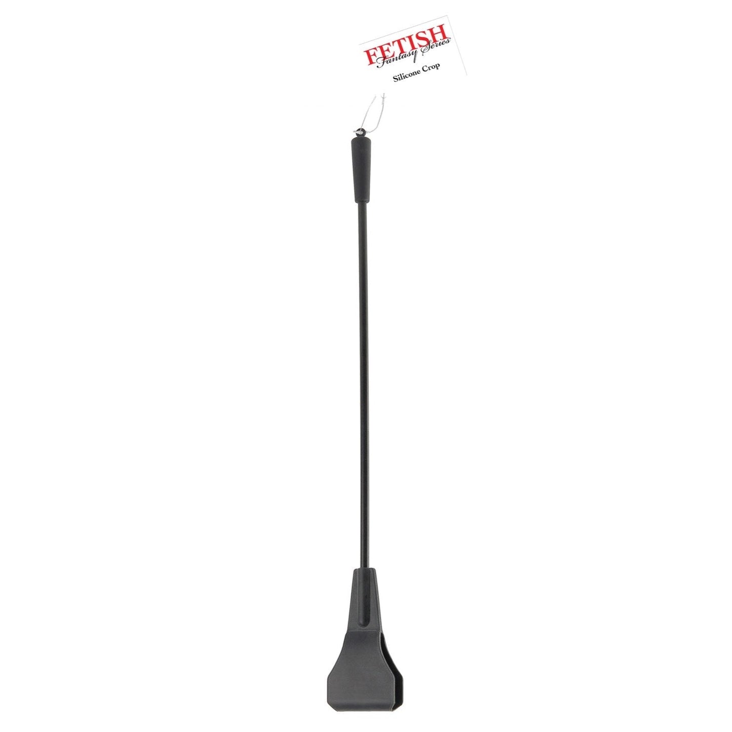 Silicone Crop - Black Whip