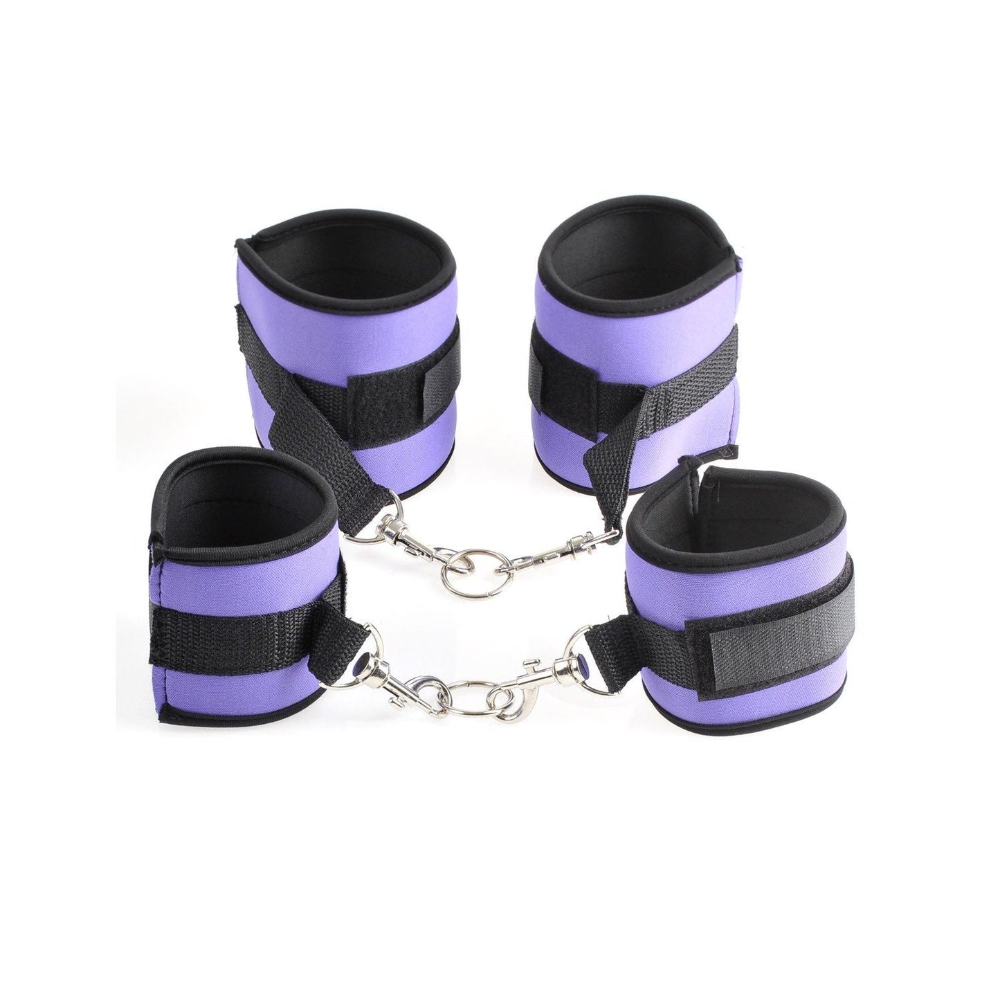 Purple Pleasure Bondage Set - 8 Piece Set