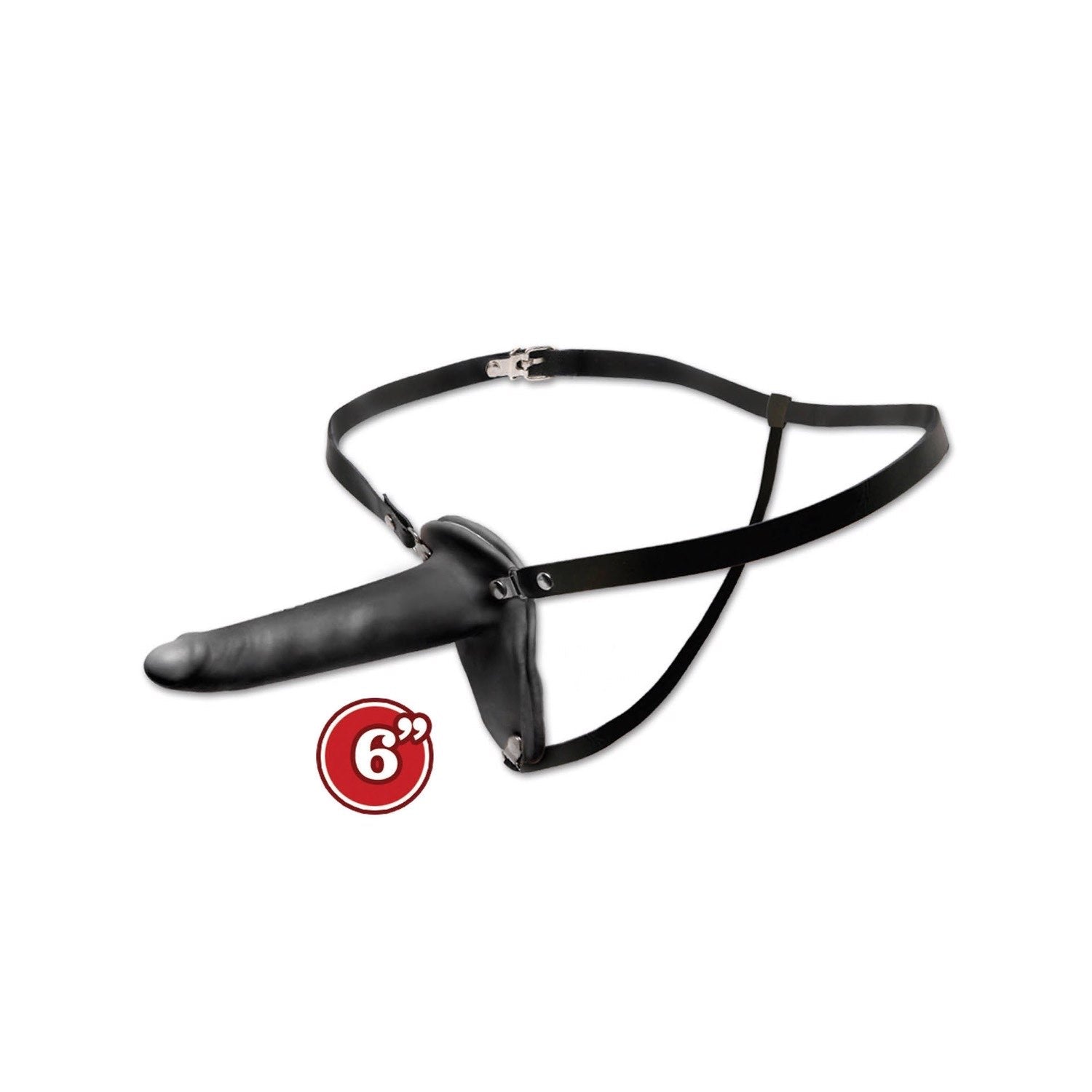 Fetish Fantasy Series Beginner's Penetrix Strap-on - Black 6" Strap-On by Pipedream Fetish Fantasy Series Beginner's Penetrix Strap-on - Black 6" Strap-On by Pipedream