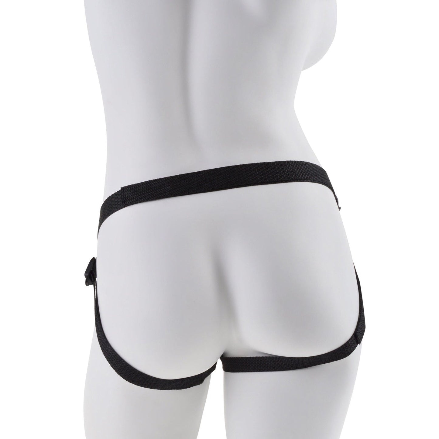 Designer Strap-On - Black/Gold 18 cm (7") Strap-On