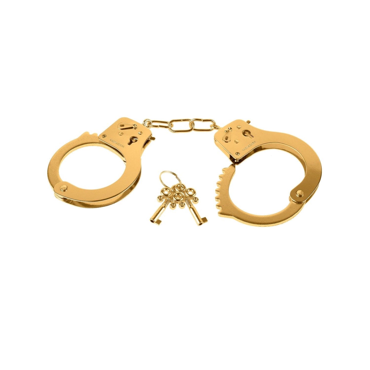 Metal Cuffs - Gold Restraints