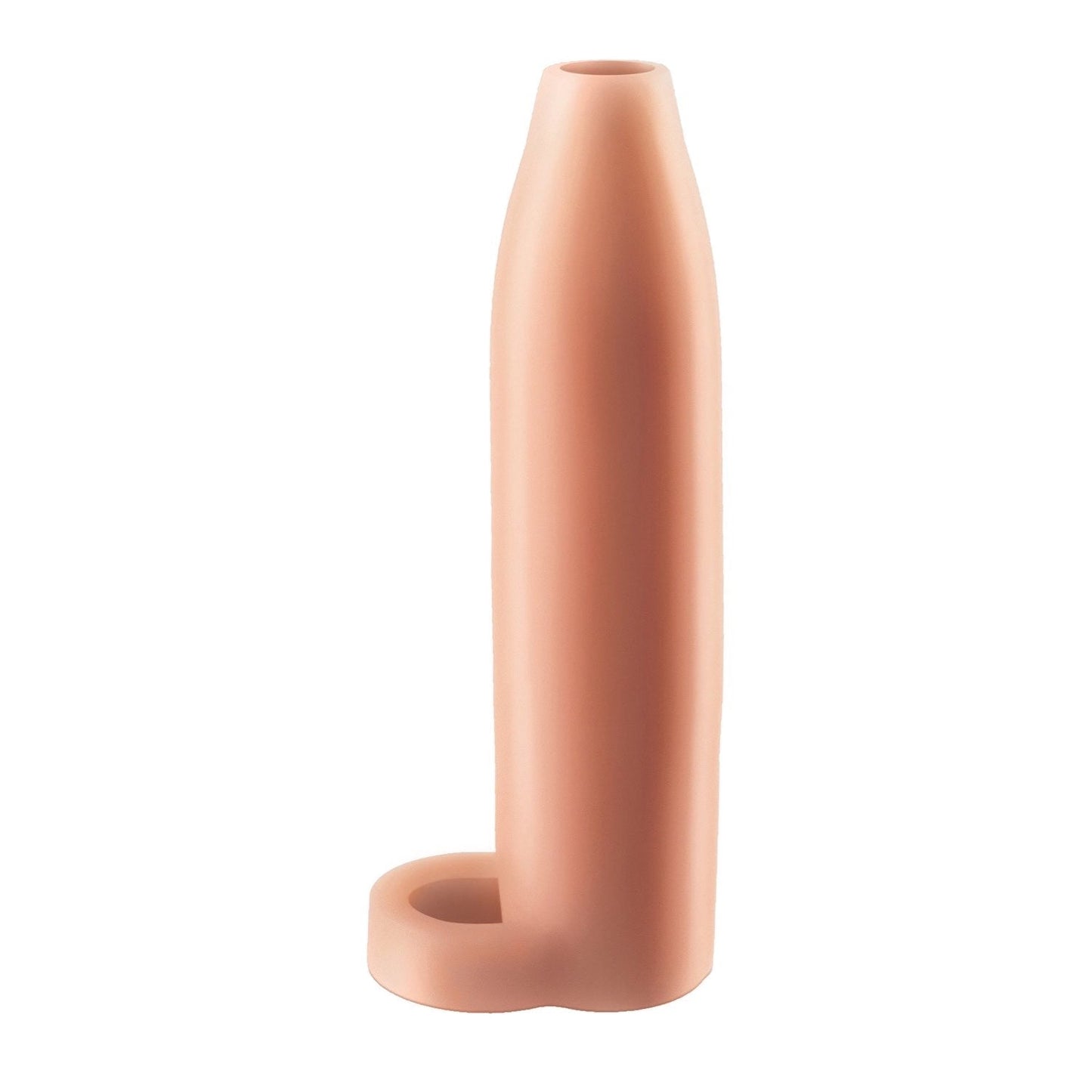 Real Feel Enhancer Xl - Flesh Girth Enhancing Penis Sleeve with Ball Strap