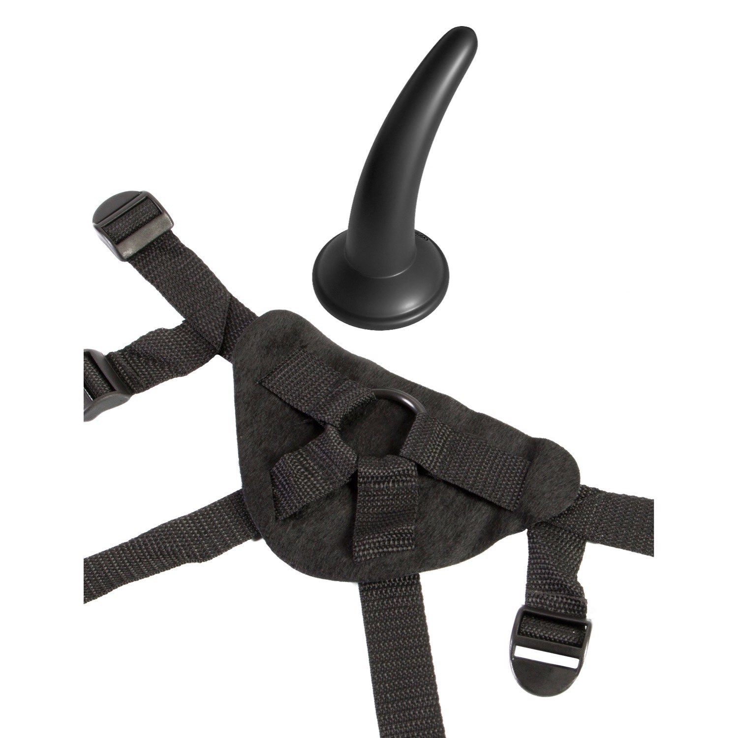 Fetish Fantasy Series Limited Edition The Pegger - Black 11.5 cm (4.5") Strap-On by Pipedream Fetish Fantasy Series Limited Edition The Pegger - Black 11.5 cm (4.5") Strap-On by Pipedream