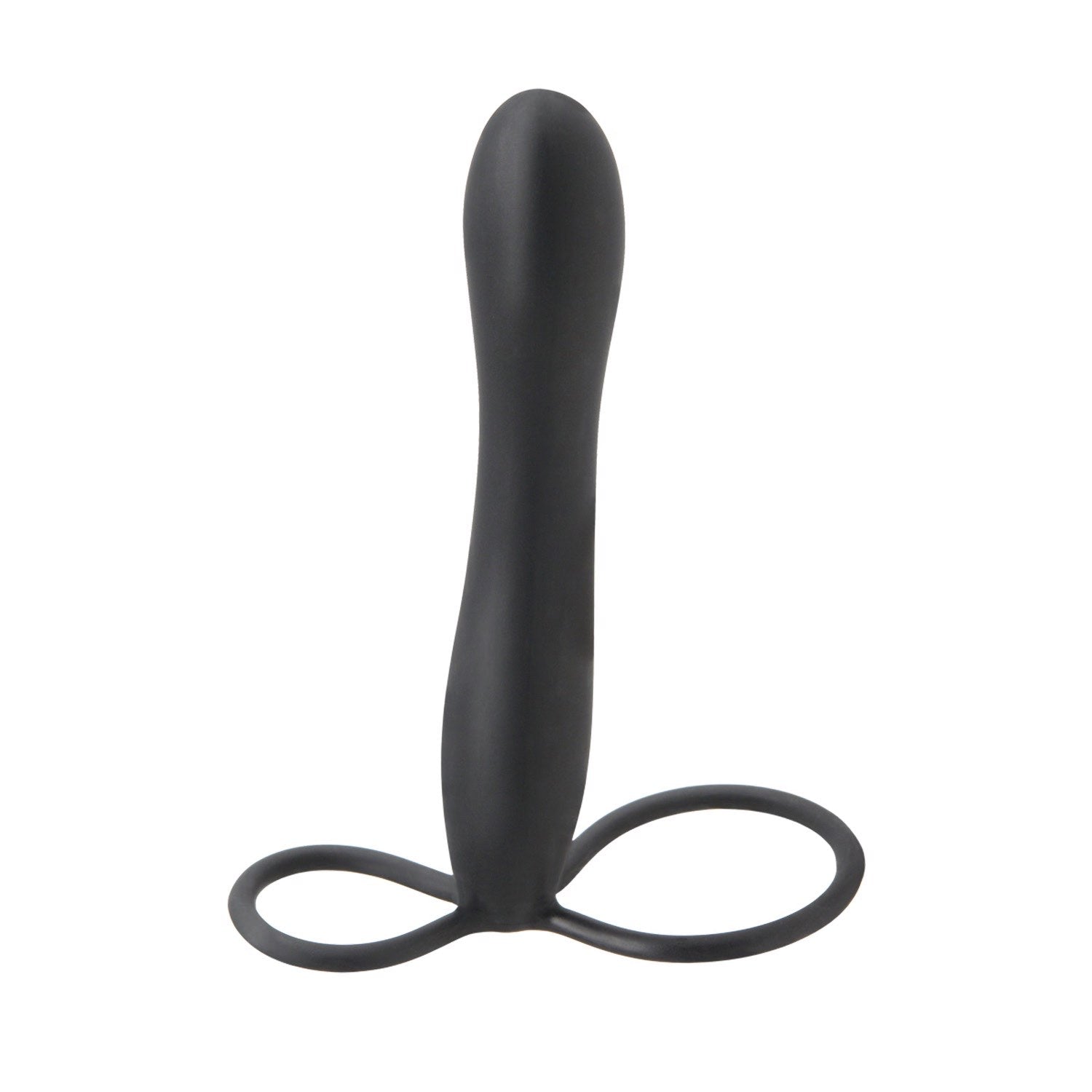 Fetish Fantasy Elite Double Trouble - Black Cock & Ball Ring with Penis Attachment by Pipedream Fetish Fantasy Elite Double Trouble - Black Cock & Ball Ring with Penis Attachment by Pipedream