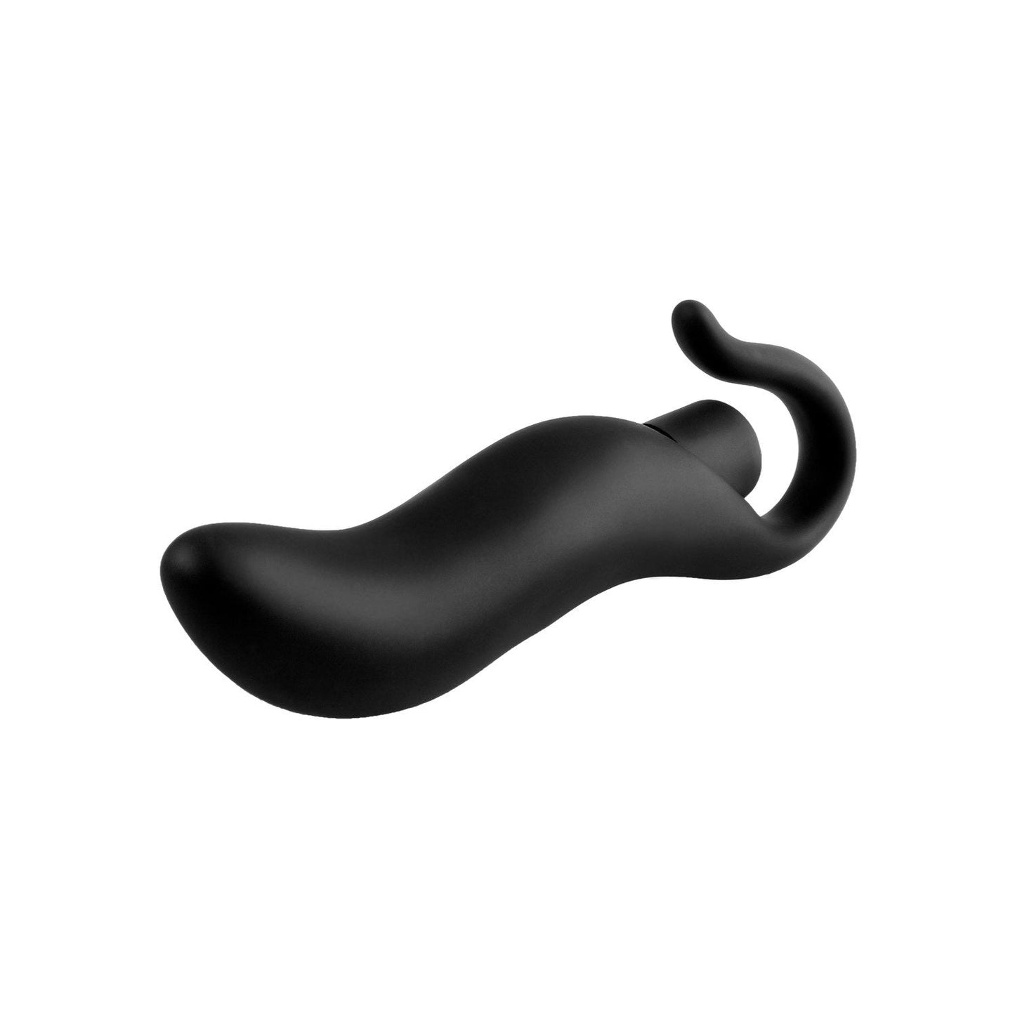 Pull Plug Vibe - Black 8.6 cm (3.25") Vibrating Butt Plug