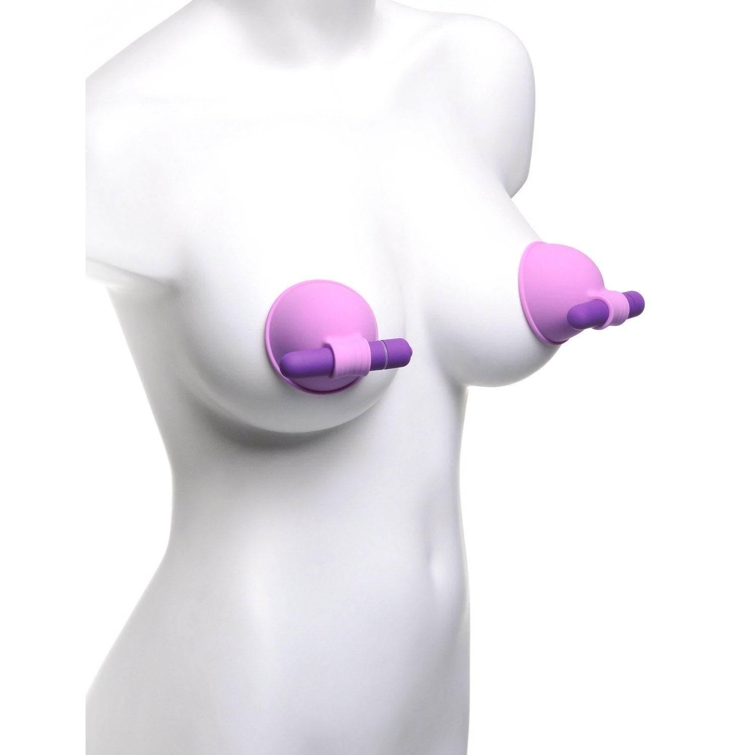Fantasy For Her Vibrating Breast Suck-Hers - Purple 7 cm Vibrating Breast Suckers - Set of 2 by Pipedream Fantasy For Her Vibrating Breast Suck-Hers - Purple 7 cm Vibrating Breast Suckers - Set of 2 by Pipedream