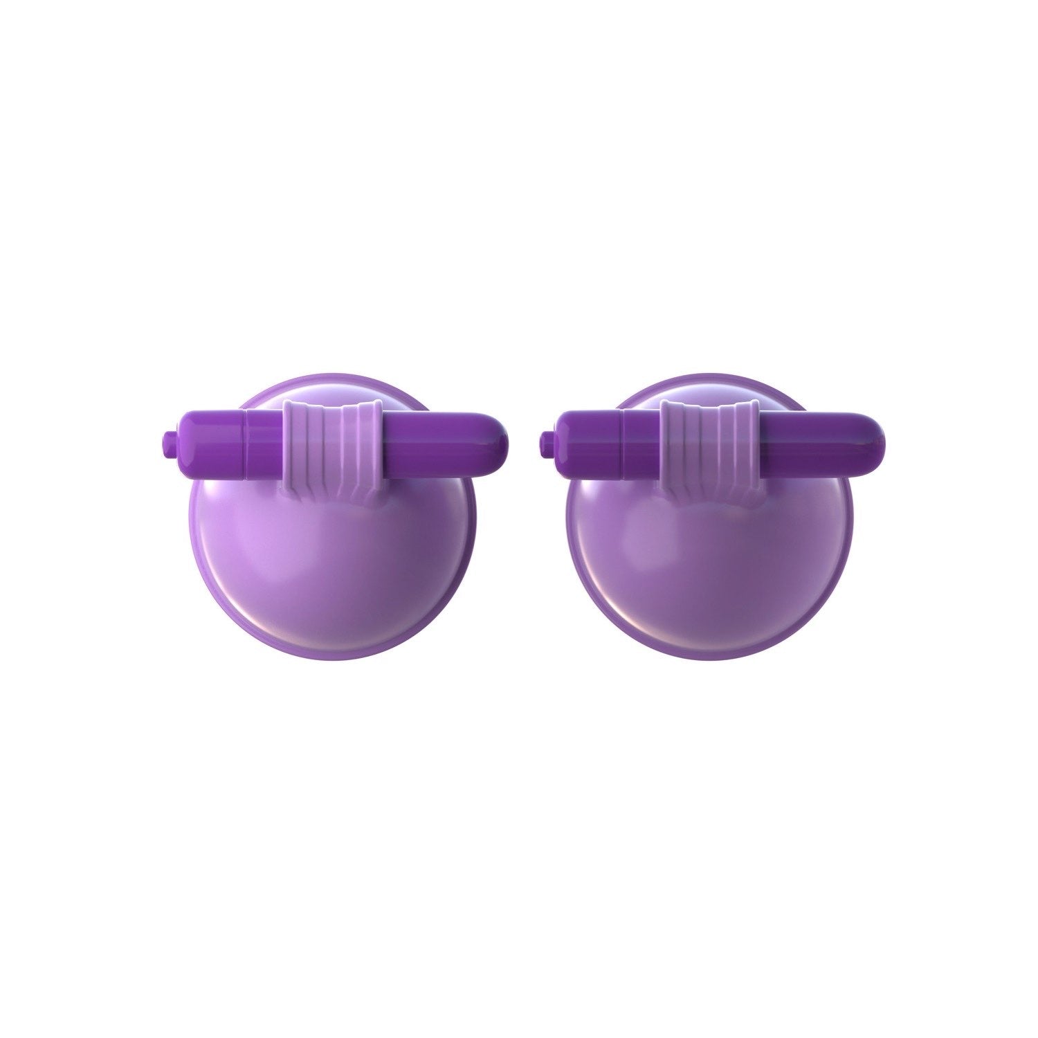 Fantasy For Her Vibrating Breast Suck-Hers - Purple 7 cm Vibrating Breast Suckers - Set of 2 by Pipedream Fantasy For Her Vibrating Breast Suck-Hers - Purple 7 cm Vibrating Breast Suckers - Set of 2 by Pipedream