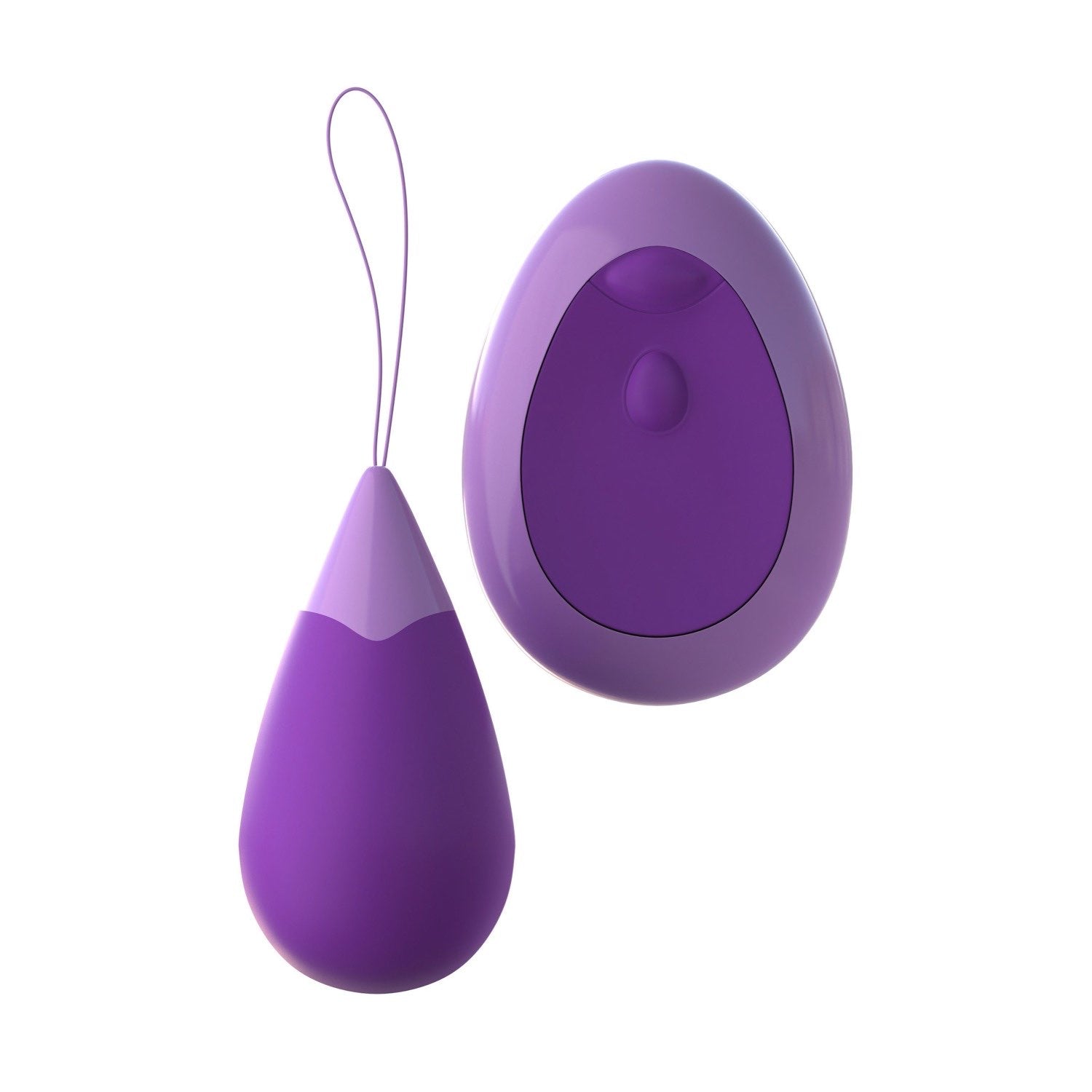 Fantasy For Her Remote Kegel Excite-Her - Purple USB Rechargeable Vibrating Kegel Trainer with Wireless Remote by Pipedream Fantasy For Her Remote Kegel Excite-Her - Purple USB Rechargeable Vibrating Kegel Trainer with Wireless Remote by Pipedream