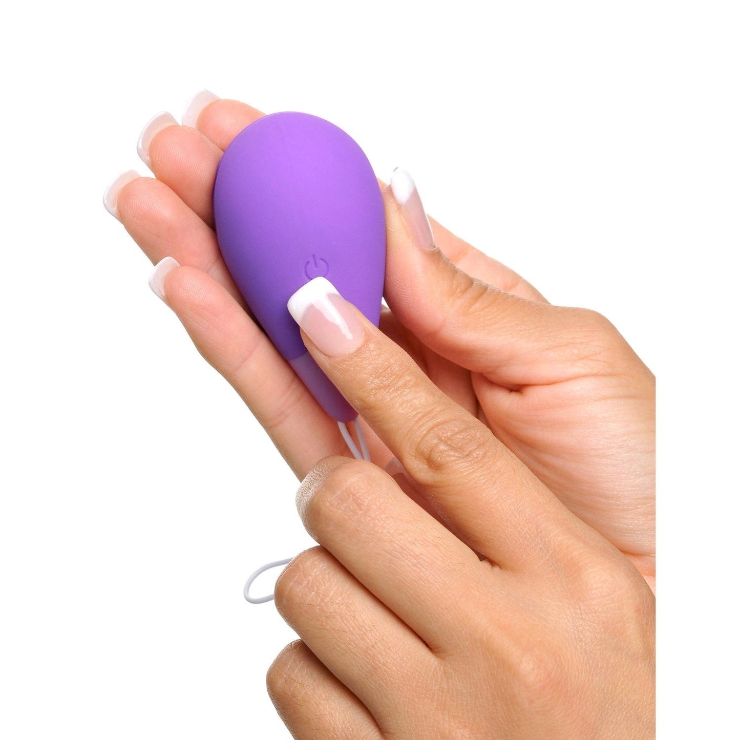 Remote Kegel Excite-Her - Purple USB Rechargeable Vibrating Kegel Trainer with Wireless Remote