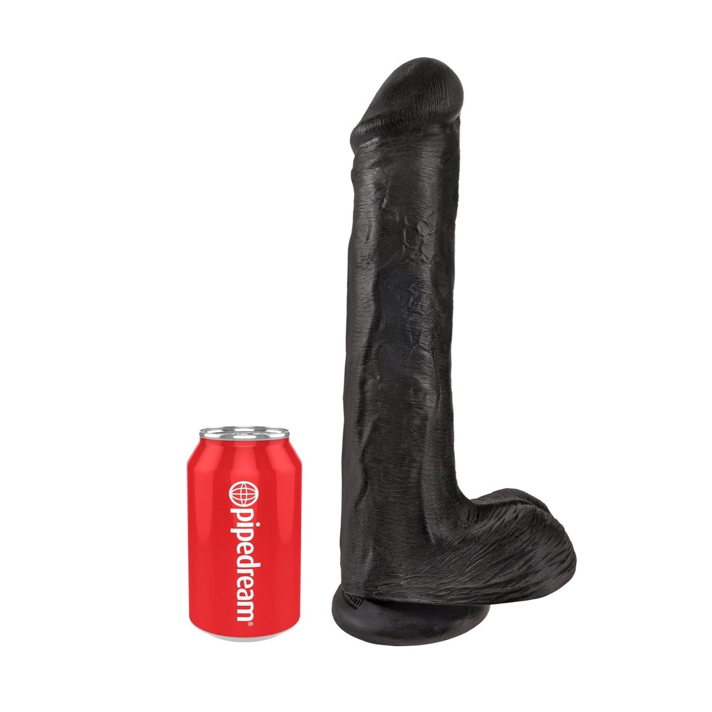13IN Cock with Balls - Black