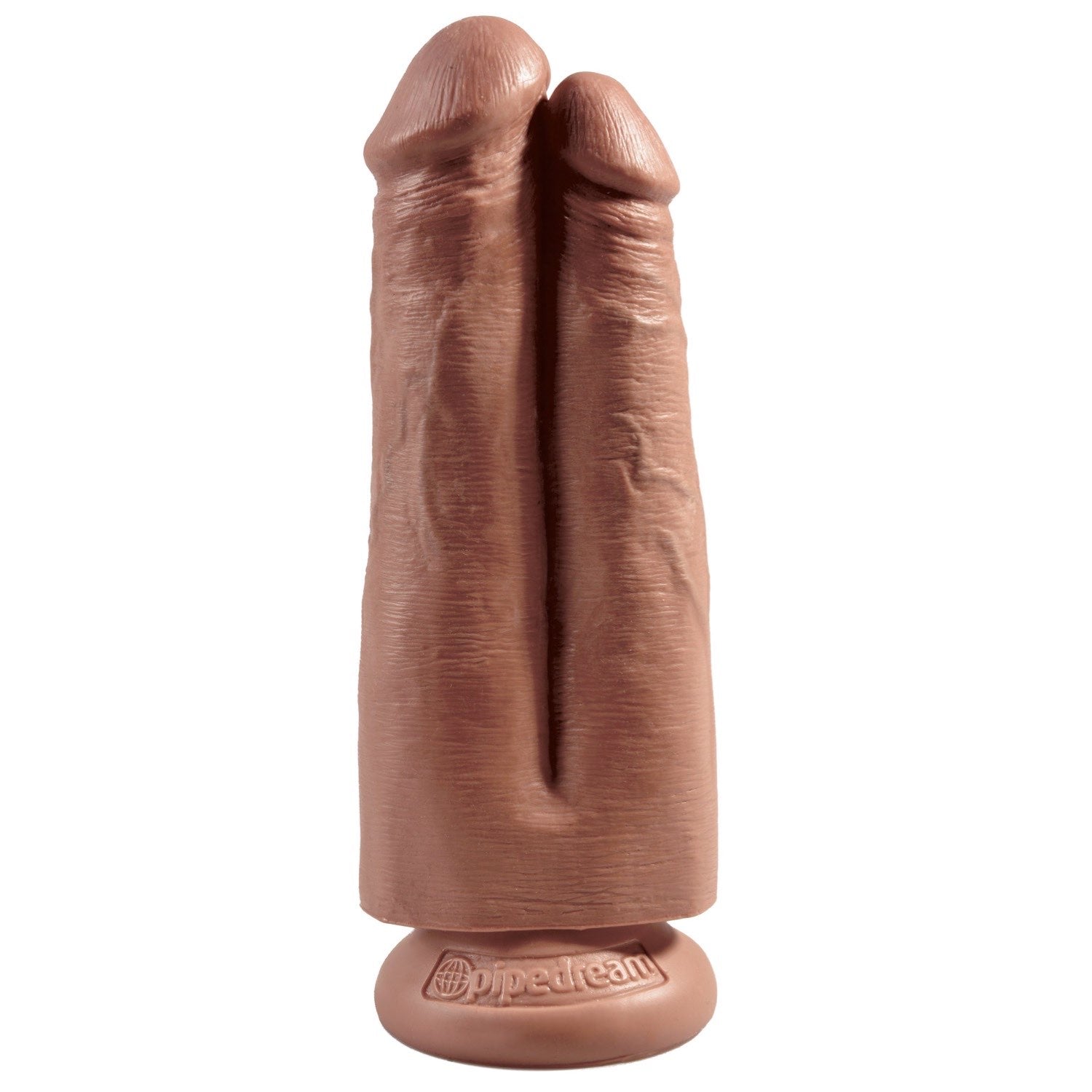 King Cock 7In 2 Cocks 1 Hole - Tan by Pipedream King Cock 7In 2 Cocks 1 Hole - Tan by Pipedream
