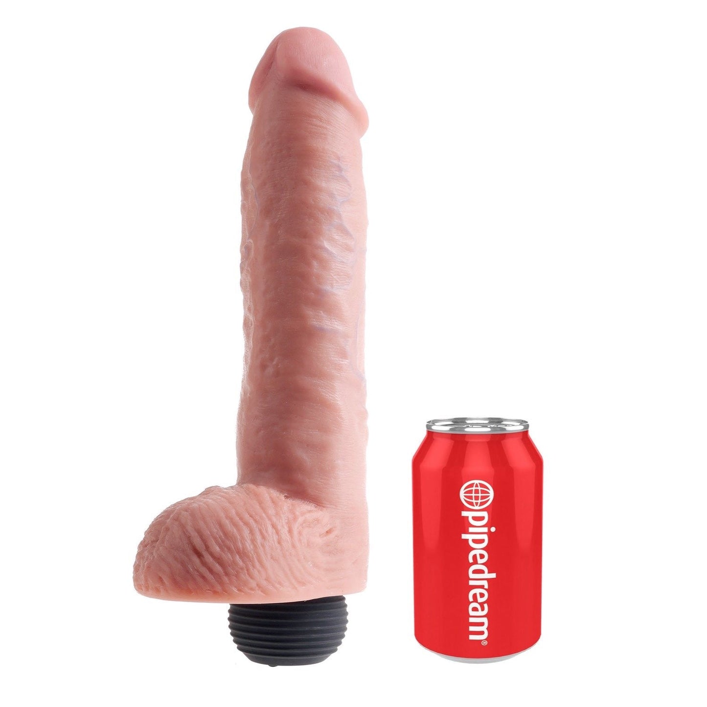 11" Squirting Dong With Balls - Flesh 28 cm (11") Squirting Dong