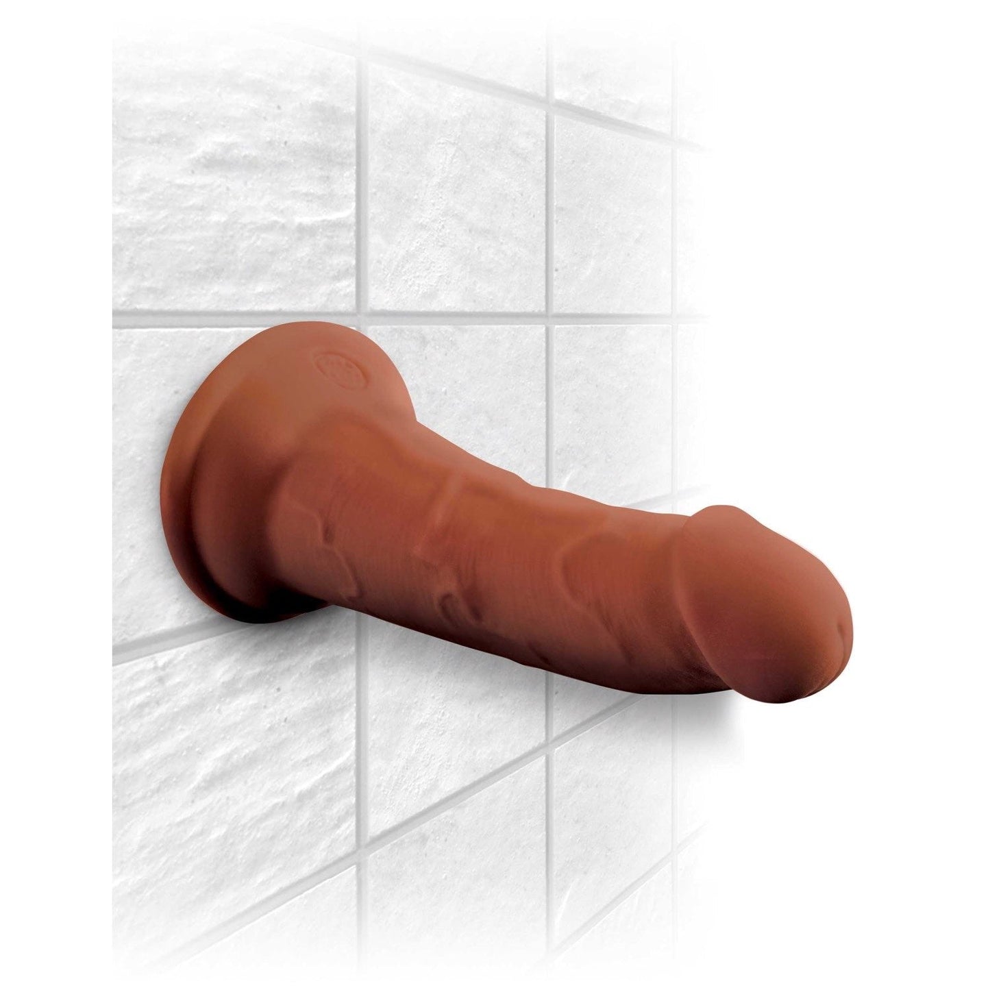 Plus 6" Triple Density Cock - Brown 15.2 cm Dong