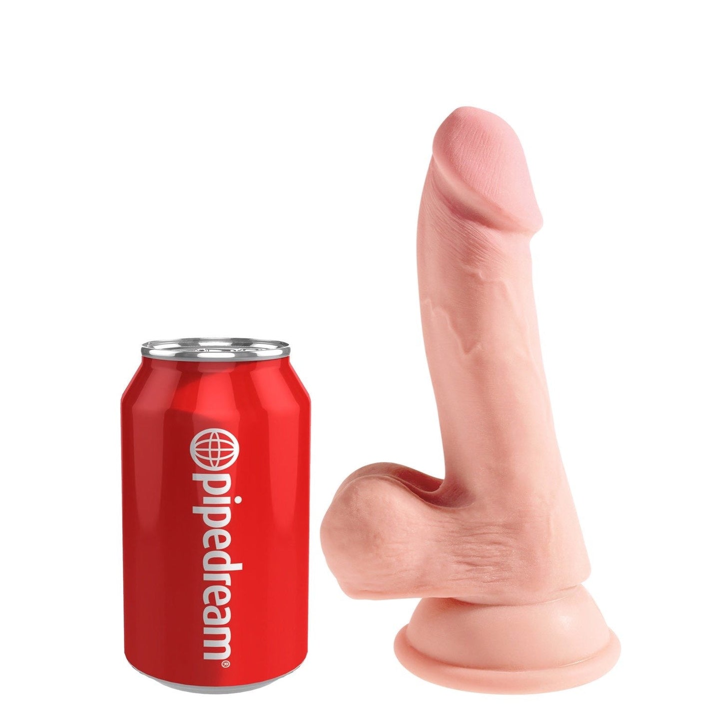 Plus 6.5" Triple Density Cock with Balls - Flesh 16.5 cm Dong