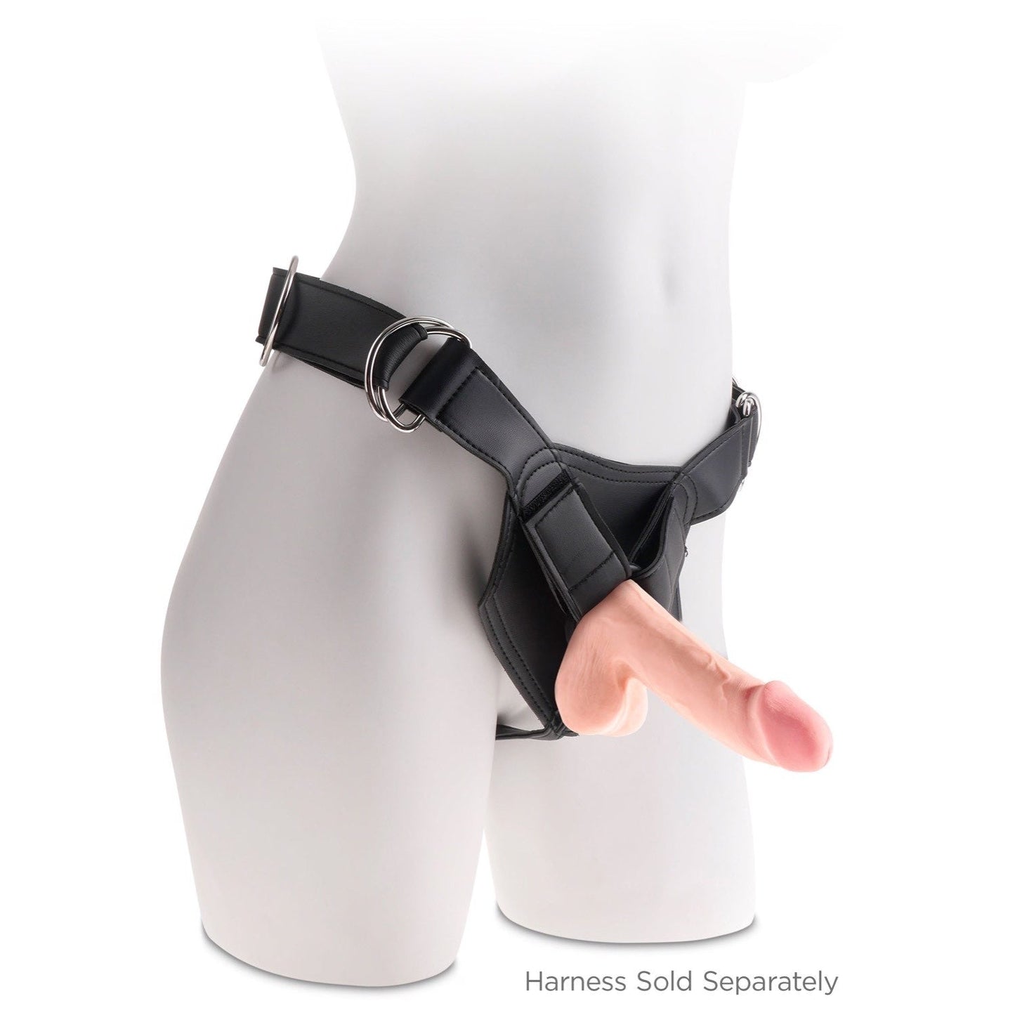 Plus 6.5" Triple Density Cock with Balls - Flesh 16.5 cm Dong