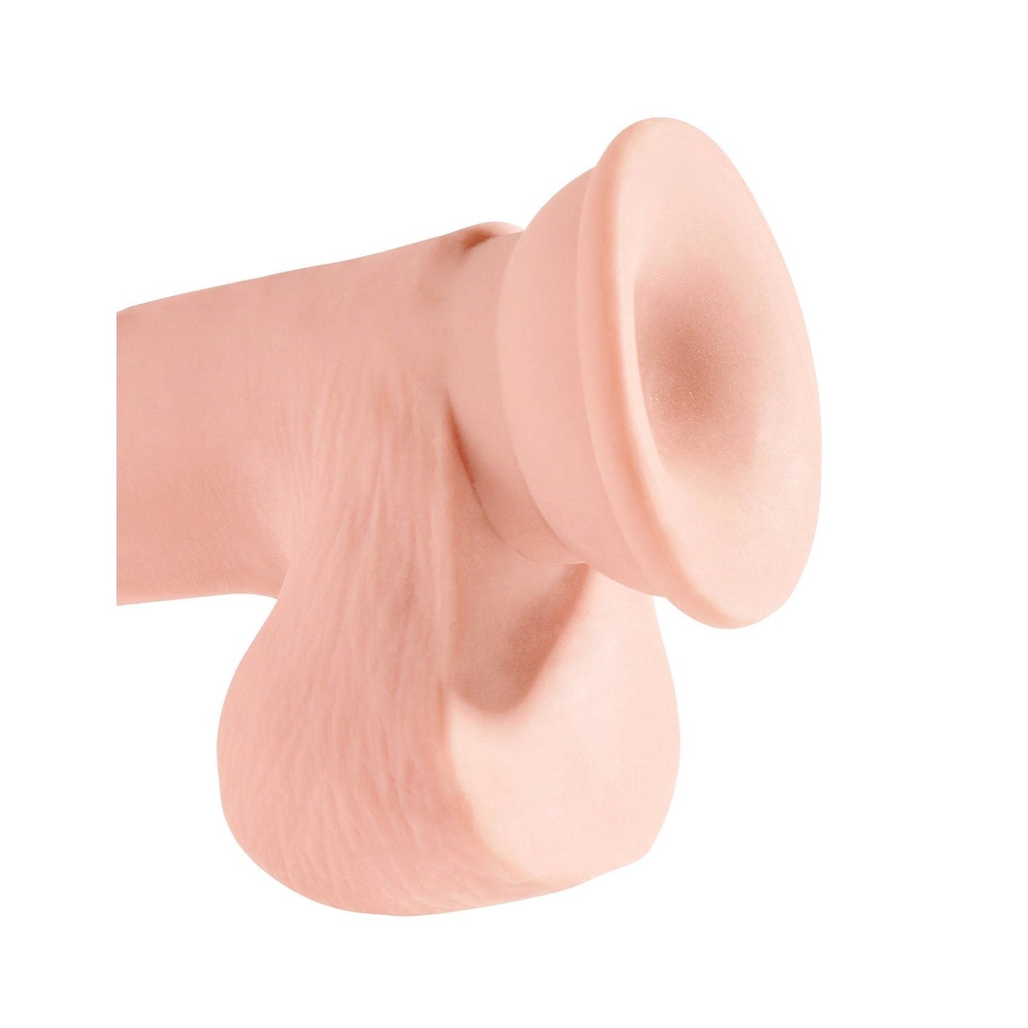 Plus 7.5" Triple Density Cock with Balls - Flesh 19 cm Dong