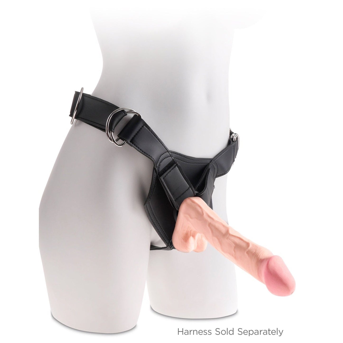 Plus 12" Triple Density Cock with Balls - Flesh 30.5 cm Dong