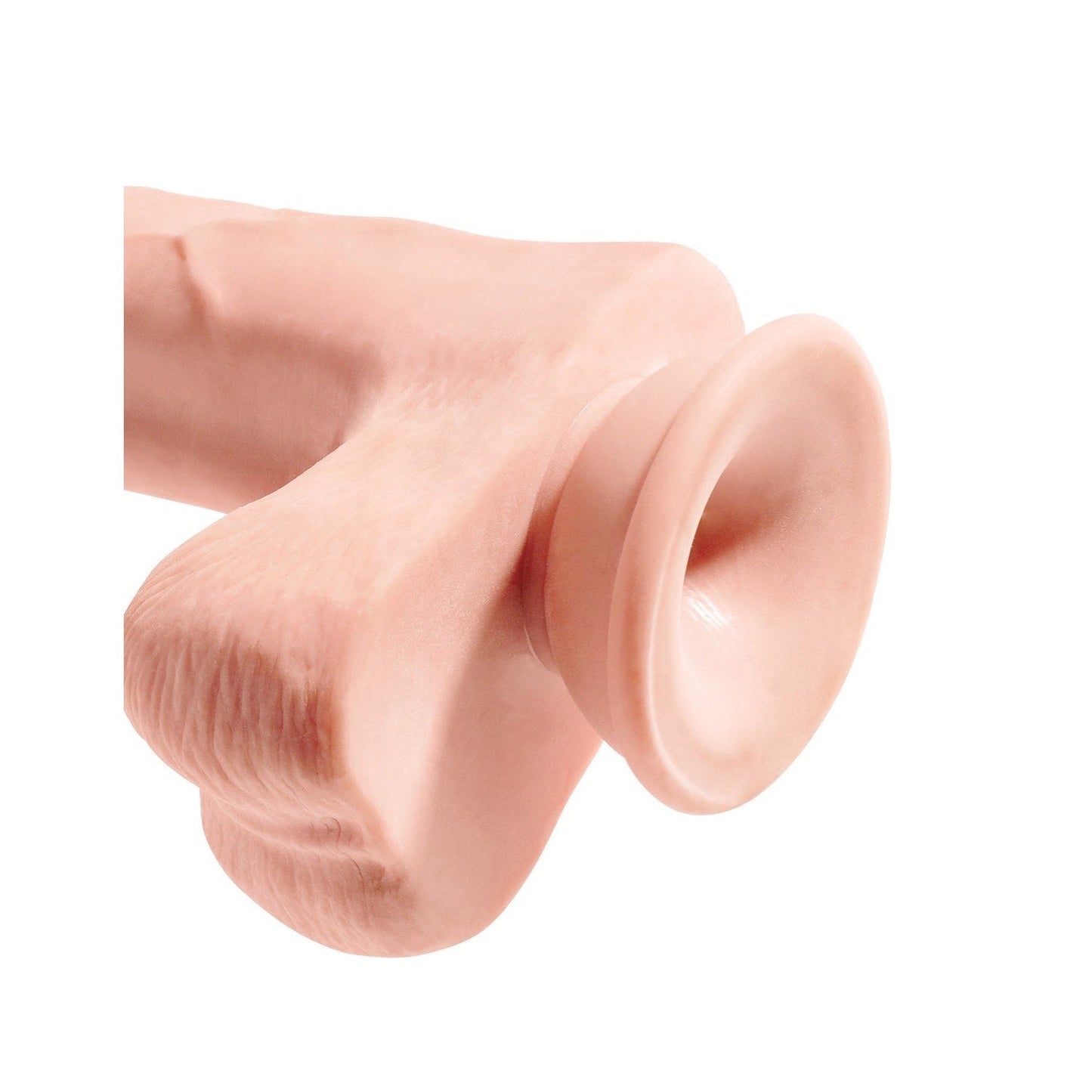 Plus 12" Triple Density Cock with Balls - Flesh 30.5 cm Dong