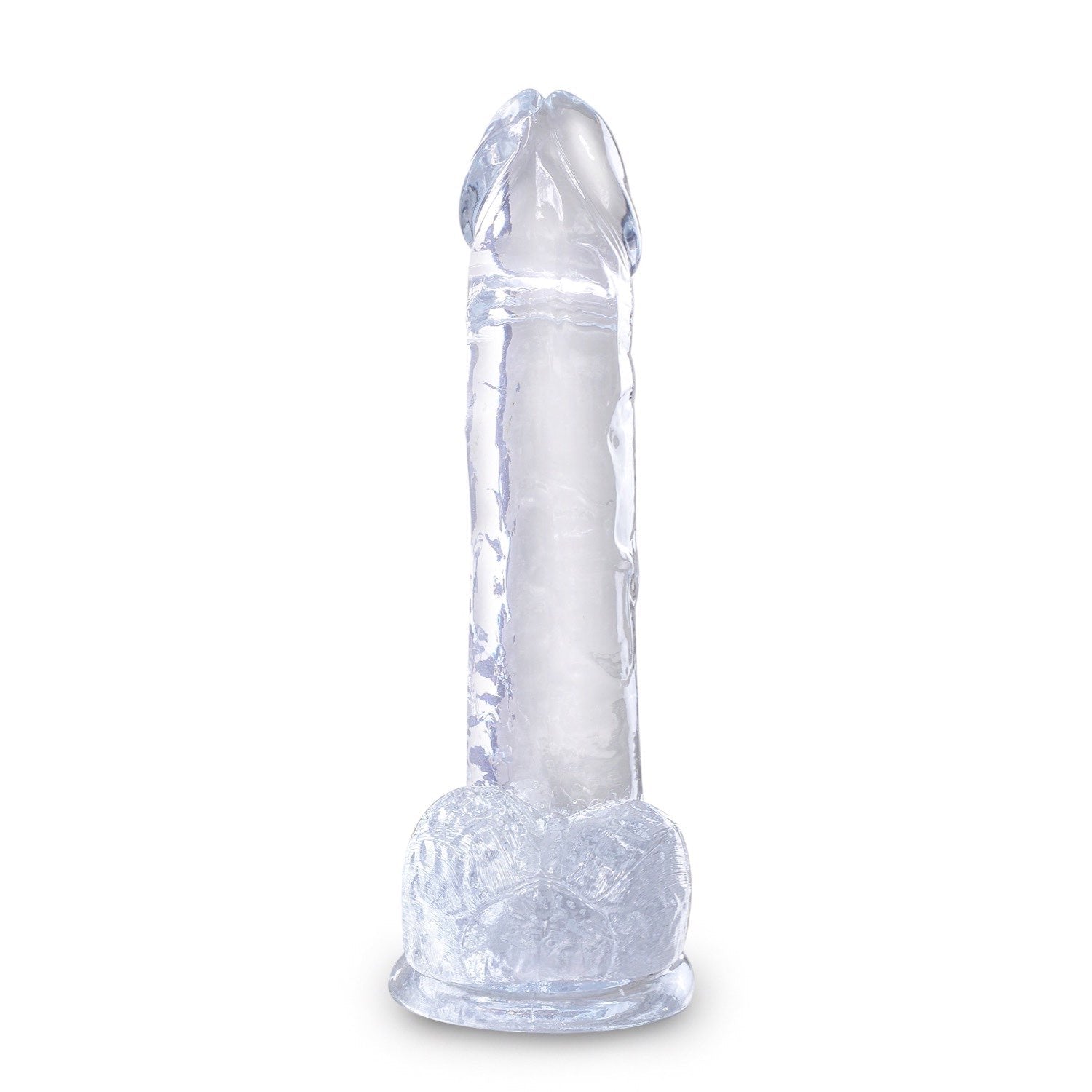 King Cock Clear 7" Cock with Balls - Clear 17.8 cm Dong by Pipedream King Cock Clear 7" Cock with Balls - Clear 17.8 cm Dong by Pipedream