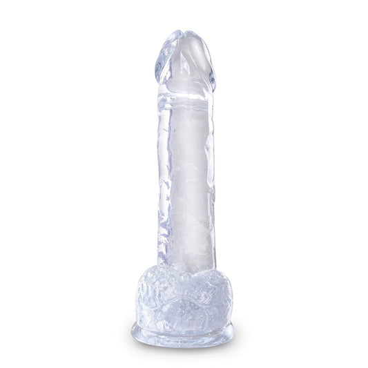 Pipedream King Cock Clear 7" Cock with Balls - Clear 17.8 cm Dong Pipedream King Cock Clear 7" Cock with Balls - Clear 17.8 cm Dong