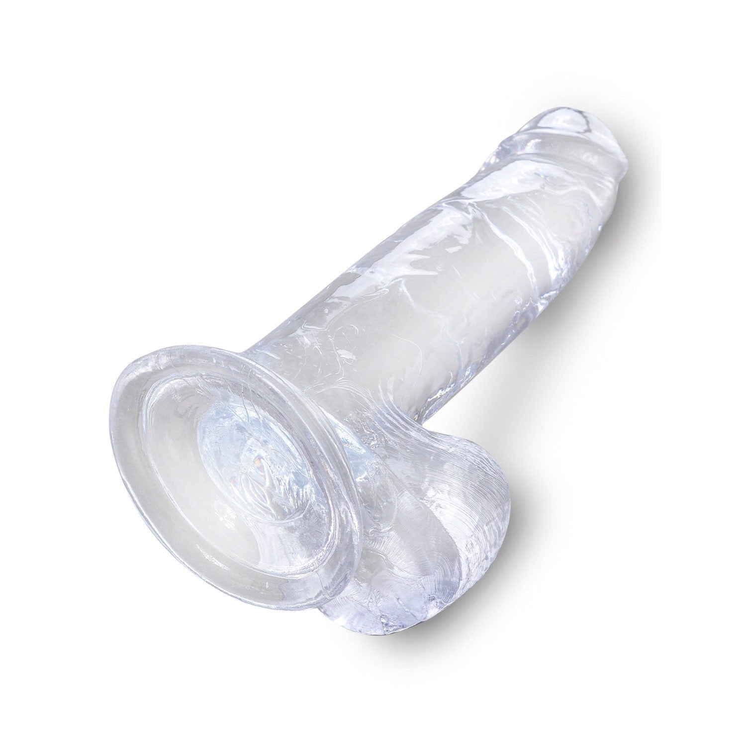 King Cock Clear 7" Cock with Balls - Clear 17.8 cm Dong by Pipedream King Cock Clear 7" Cock with Balls - Clear 17.8 cm Dong by Pipedream