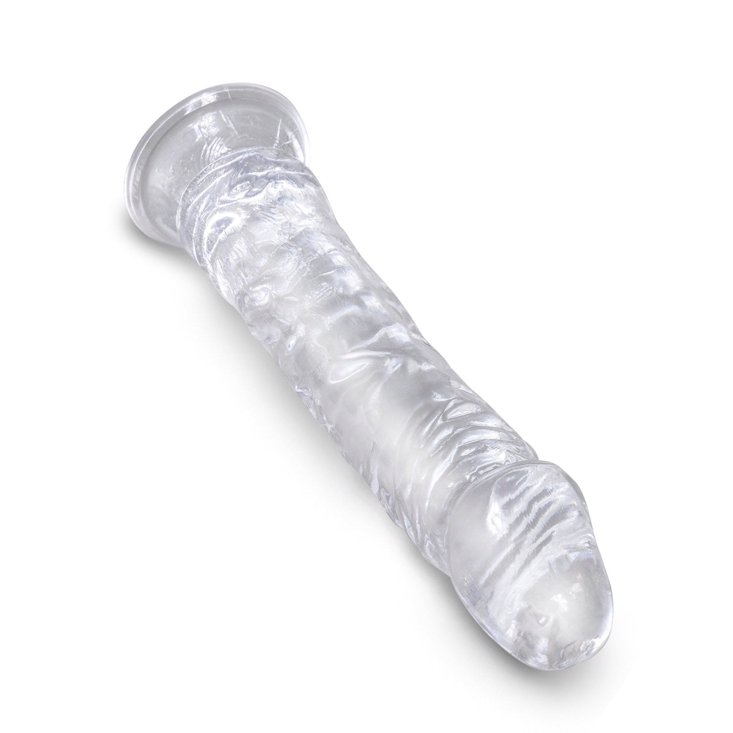King Cock Clear 8" Cock - Clear 20.3 cm Dong by Pipedream King Cock Clear 8" Cock - Clear 20.3 cm Dong by Pipedream
