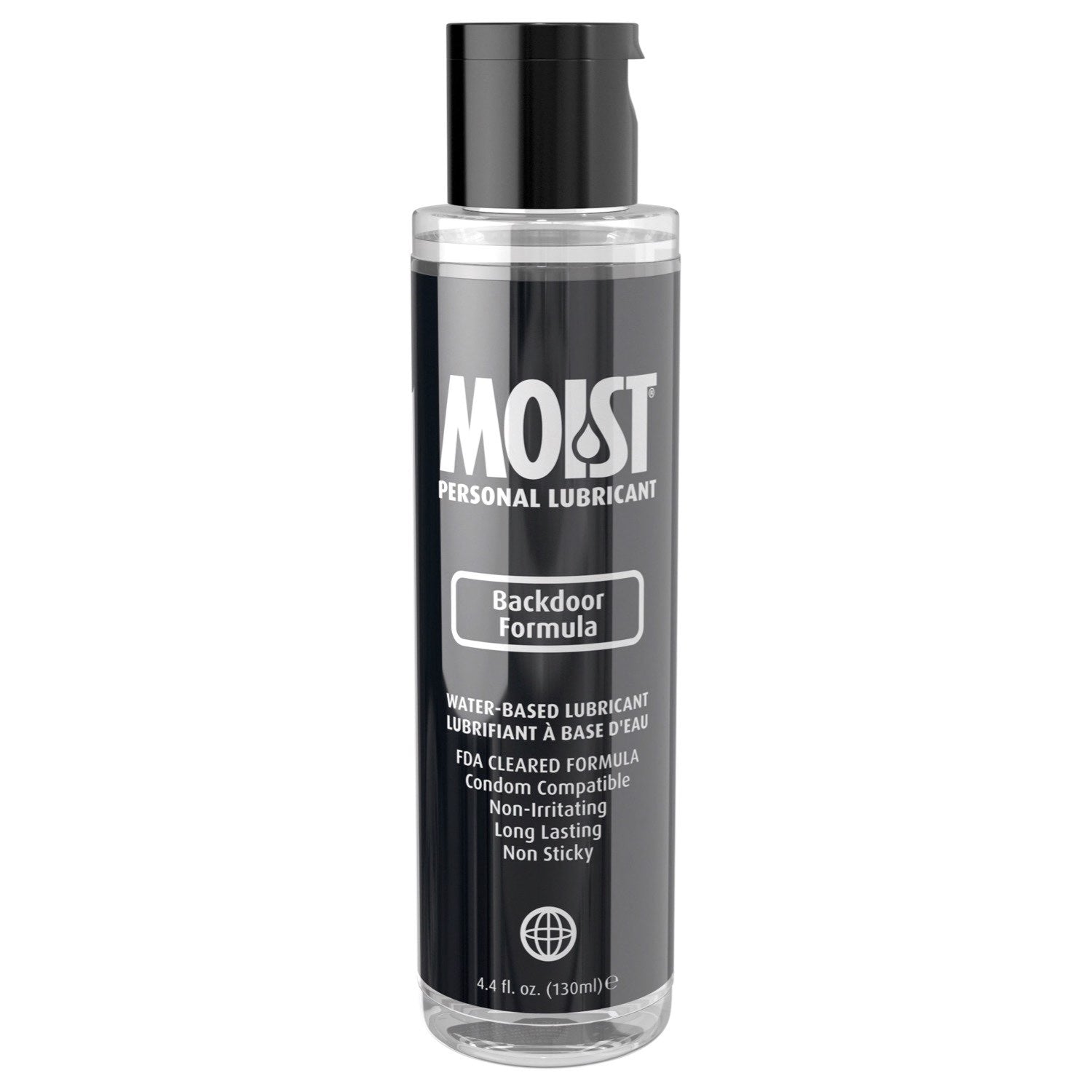 Moist Backdoor Formula - Water Based Anal Lubricant - 130 ml Bottle by Pipedream  Moist Backdoor Formula - Water Based Anal Lubricant - 130 ml Bottle by Pipedream