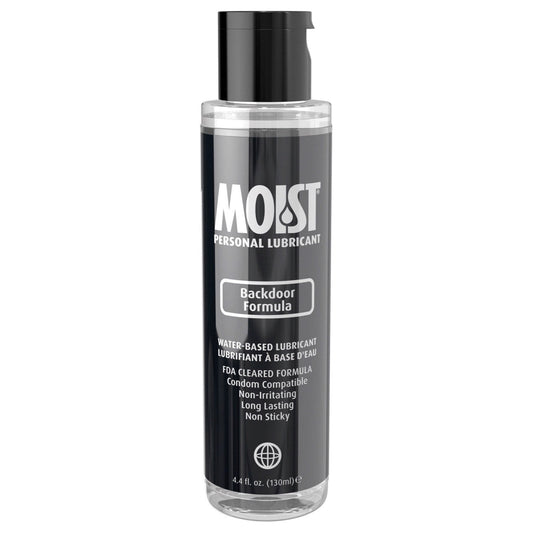 Pipedream Moist Backdoor Formula - Water Based Anal Lubricant - 130 ml Bottle Pipedream Moist Backdoor Formula - Water Based Anal Lubricant - 130 ml Bottle