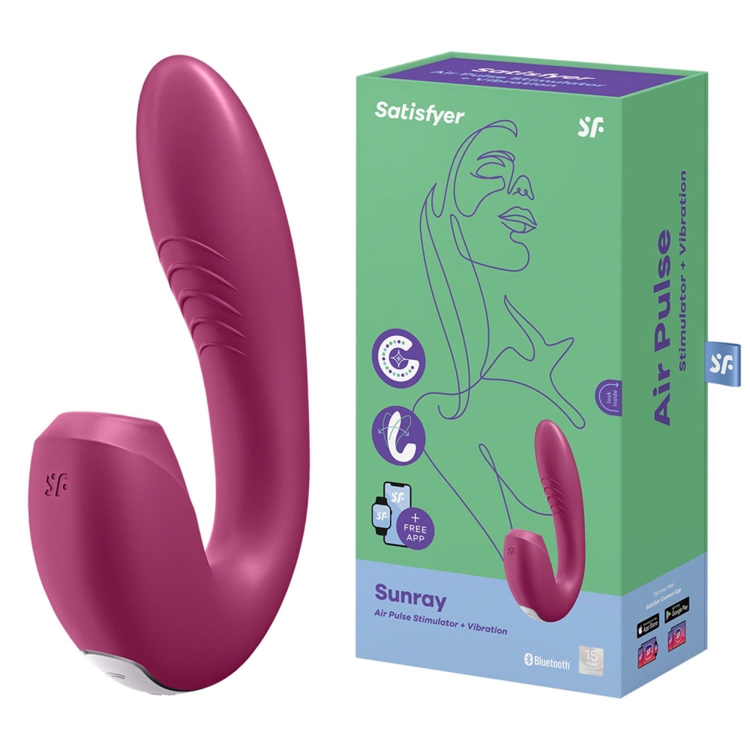 Satisfyer Sunray - Purple by Satisfyer Satisfyer Sunray - Purple by Satisfyer