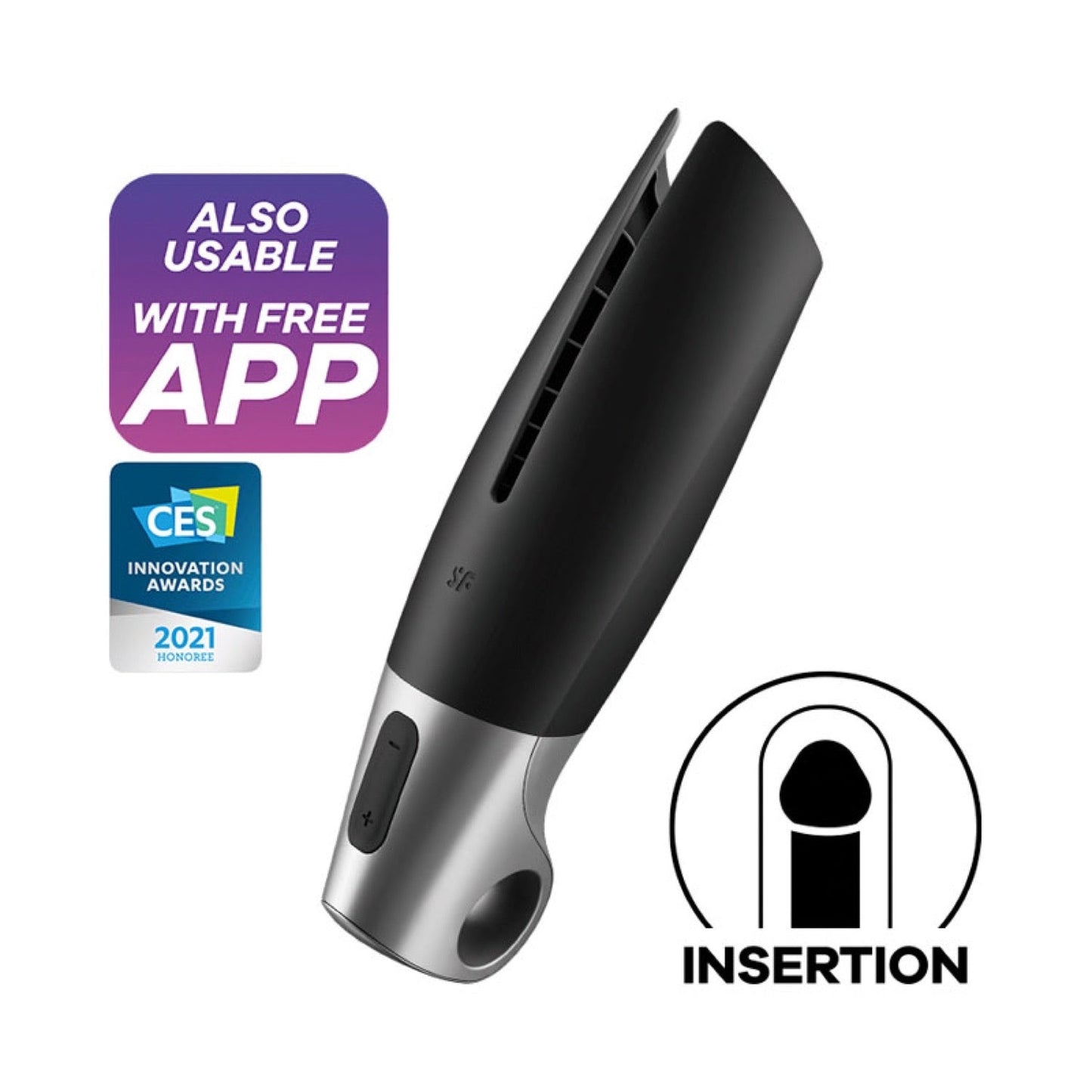 Power Masturbator - Black