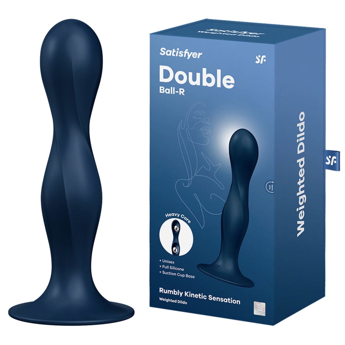 Double Ball-R - Dark - Blue